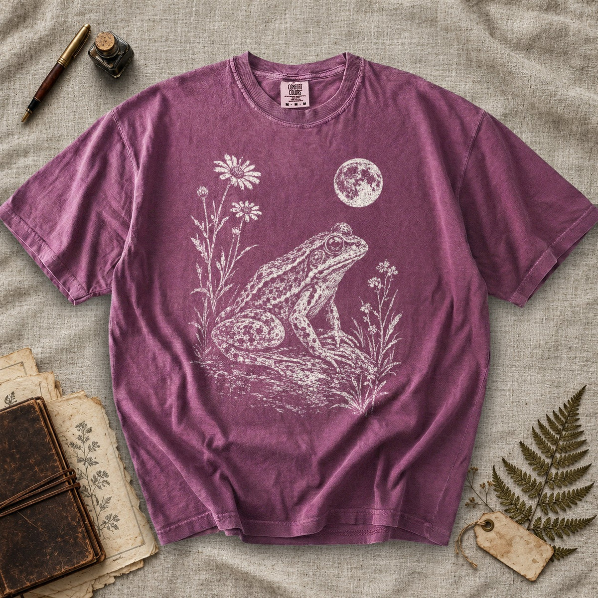 Frog and Wildflowers T-Shirt
