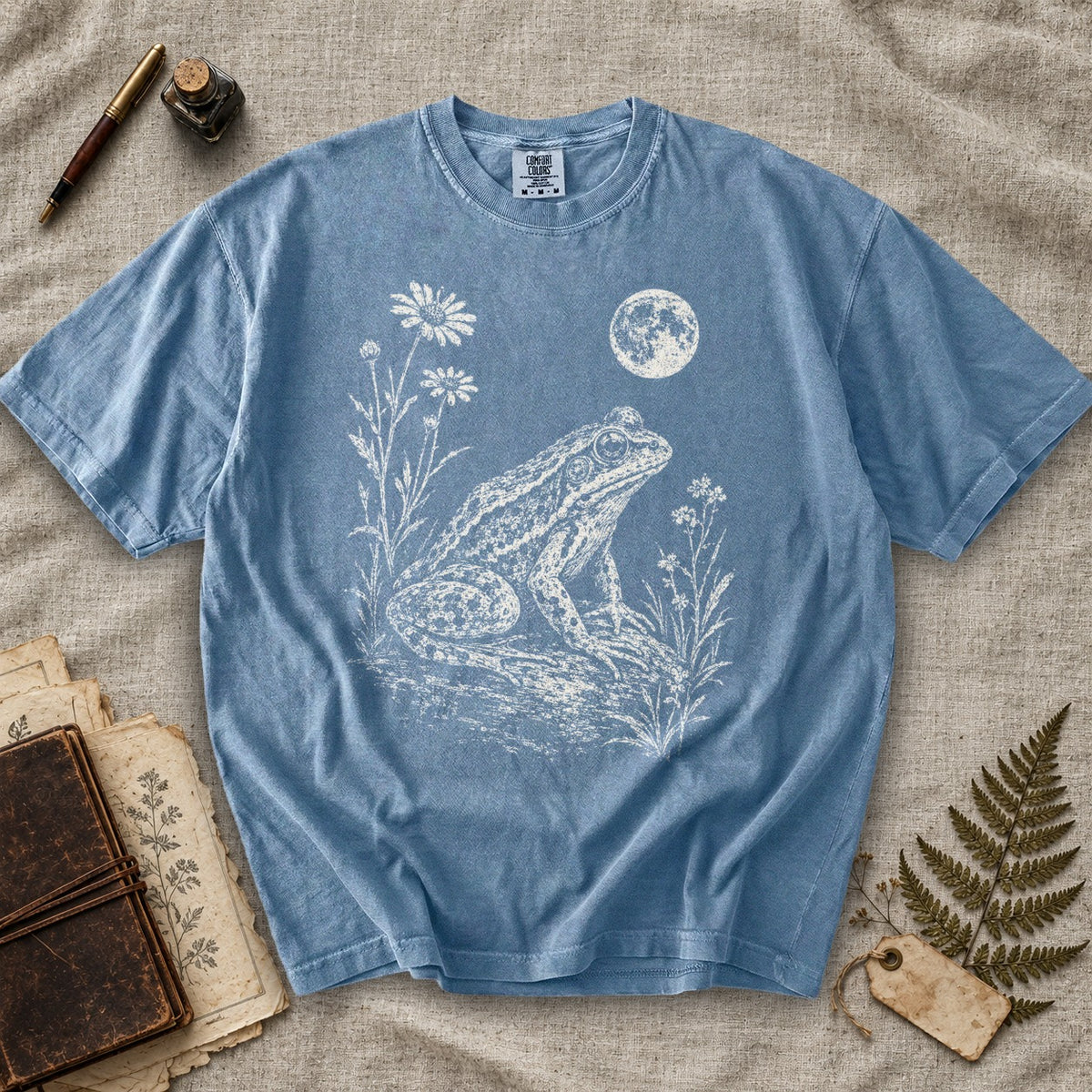 Frog and Wildflowers T-Shirt