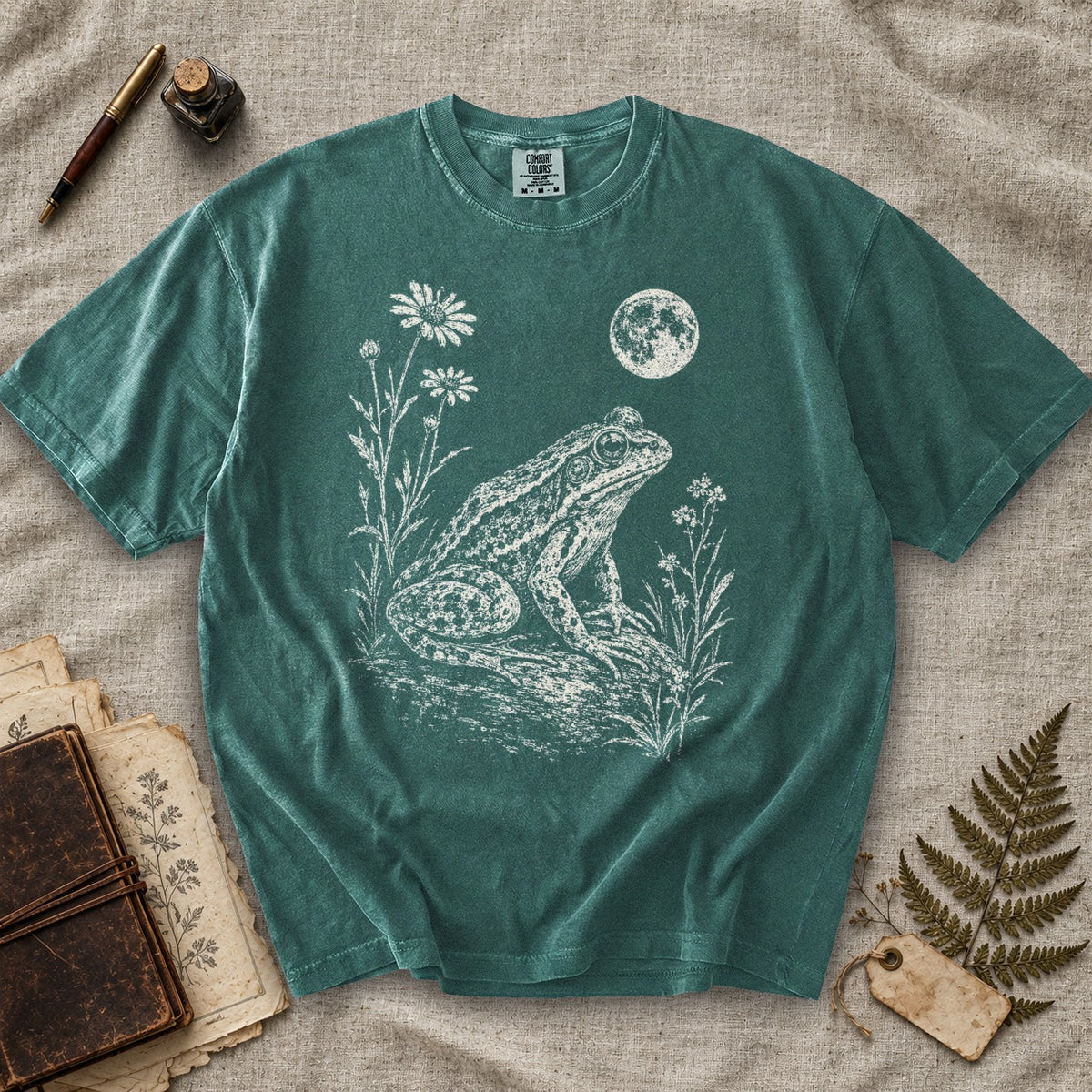Frog and Wildflowers T-Shirt