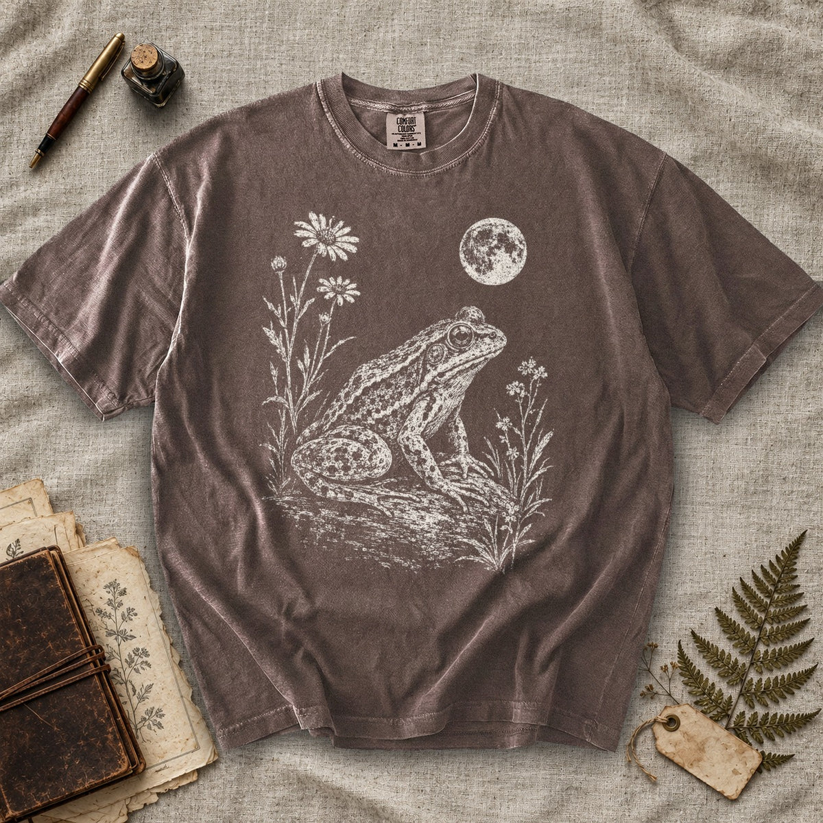 Frog and Wildflowers T-Shirt