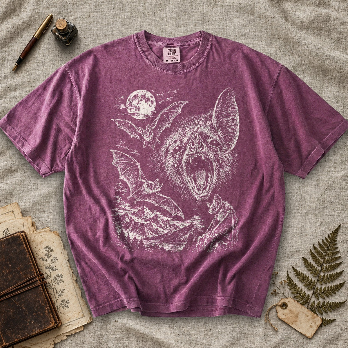 Weeping Bat Moon T-Shirt