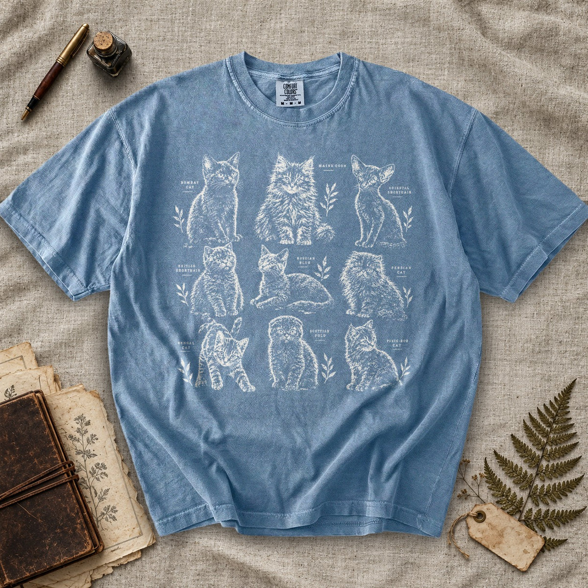 Cat Breeds T-Shirt