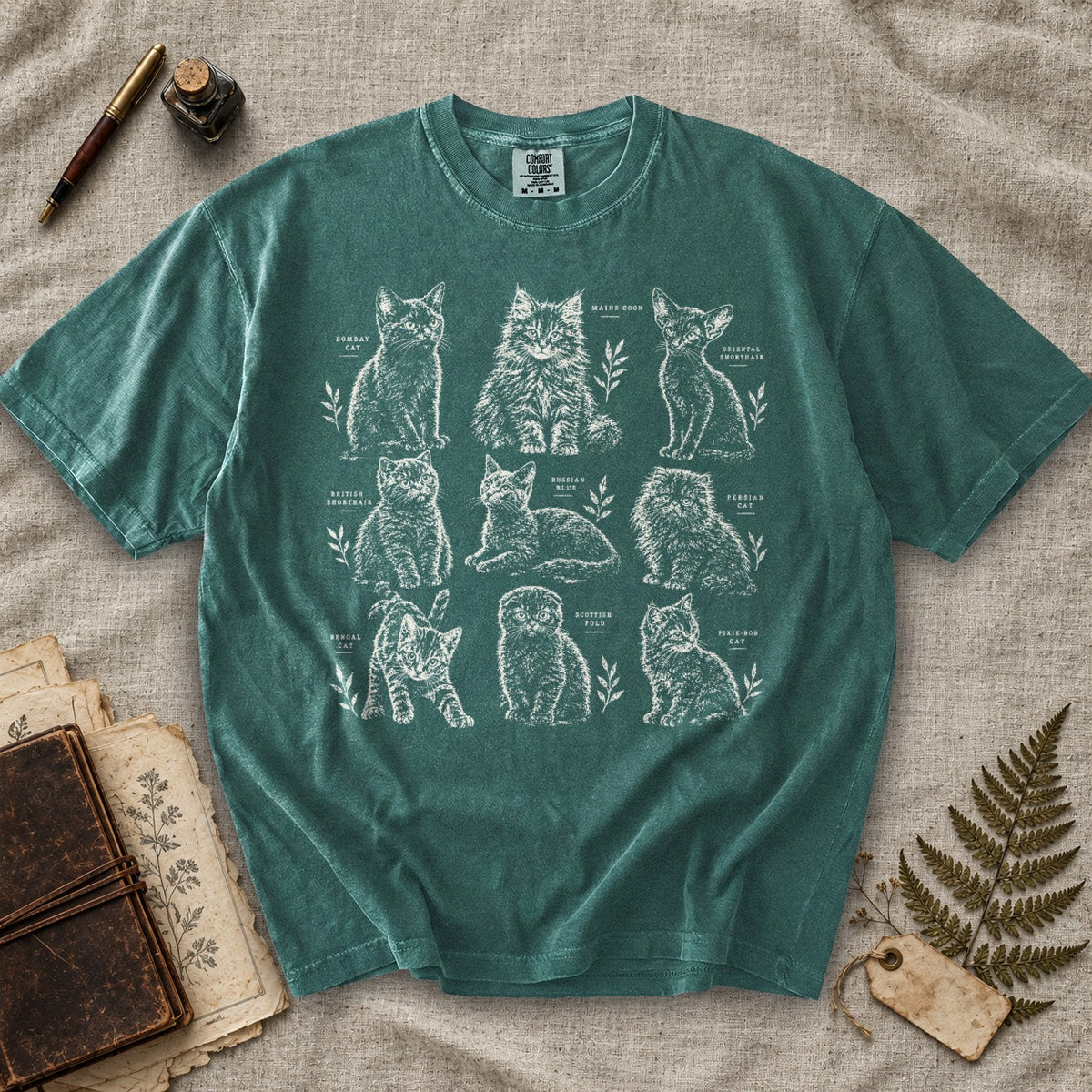 Cat Breeds T-Shirt