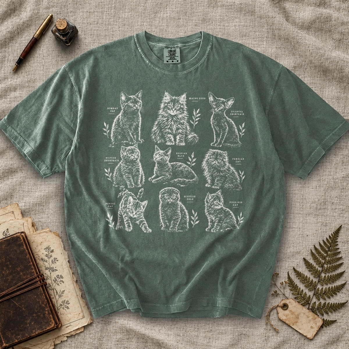 Cat Breeds T-Shirt