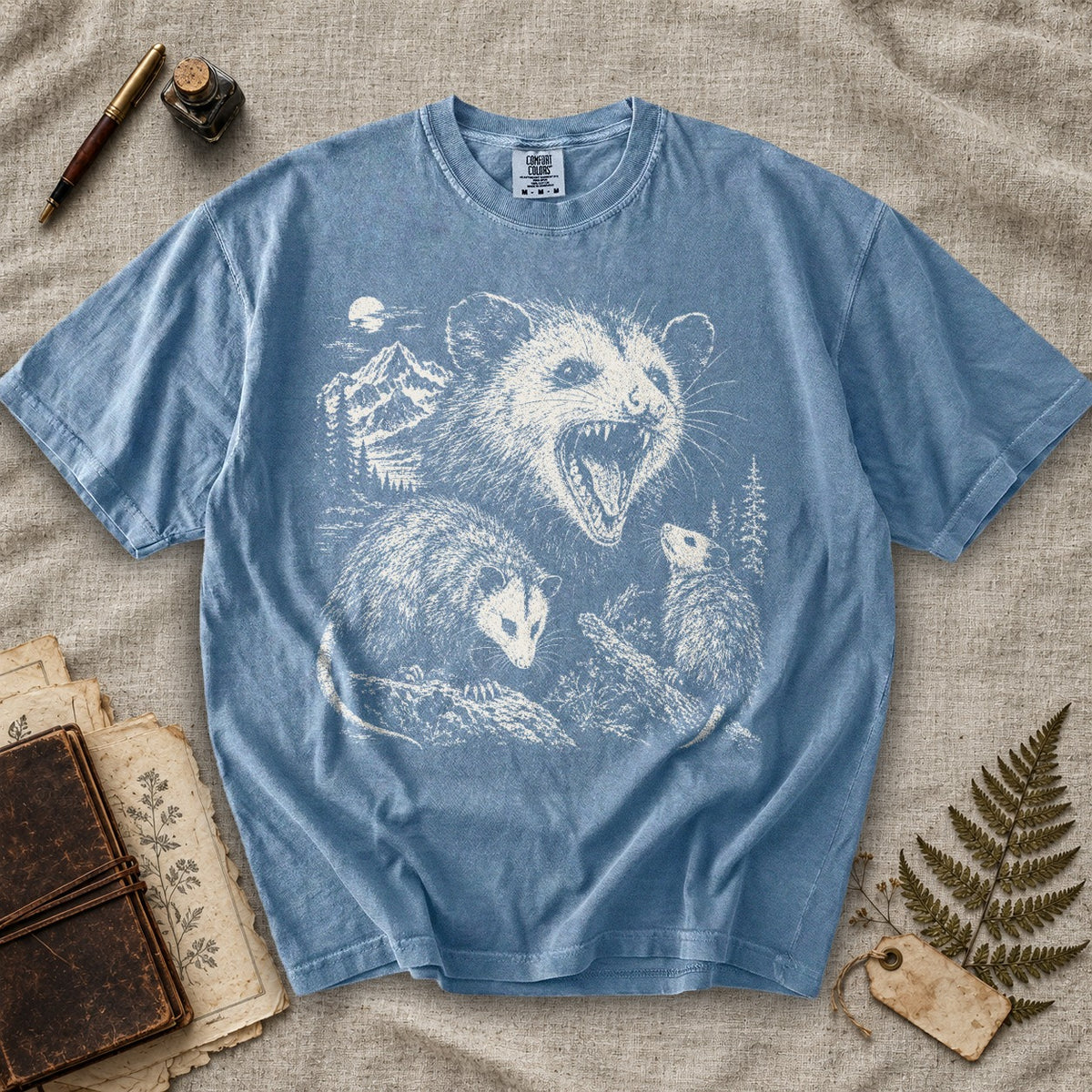 Feral Opossum Trio T-Shirt