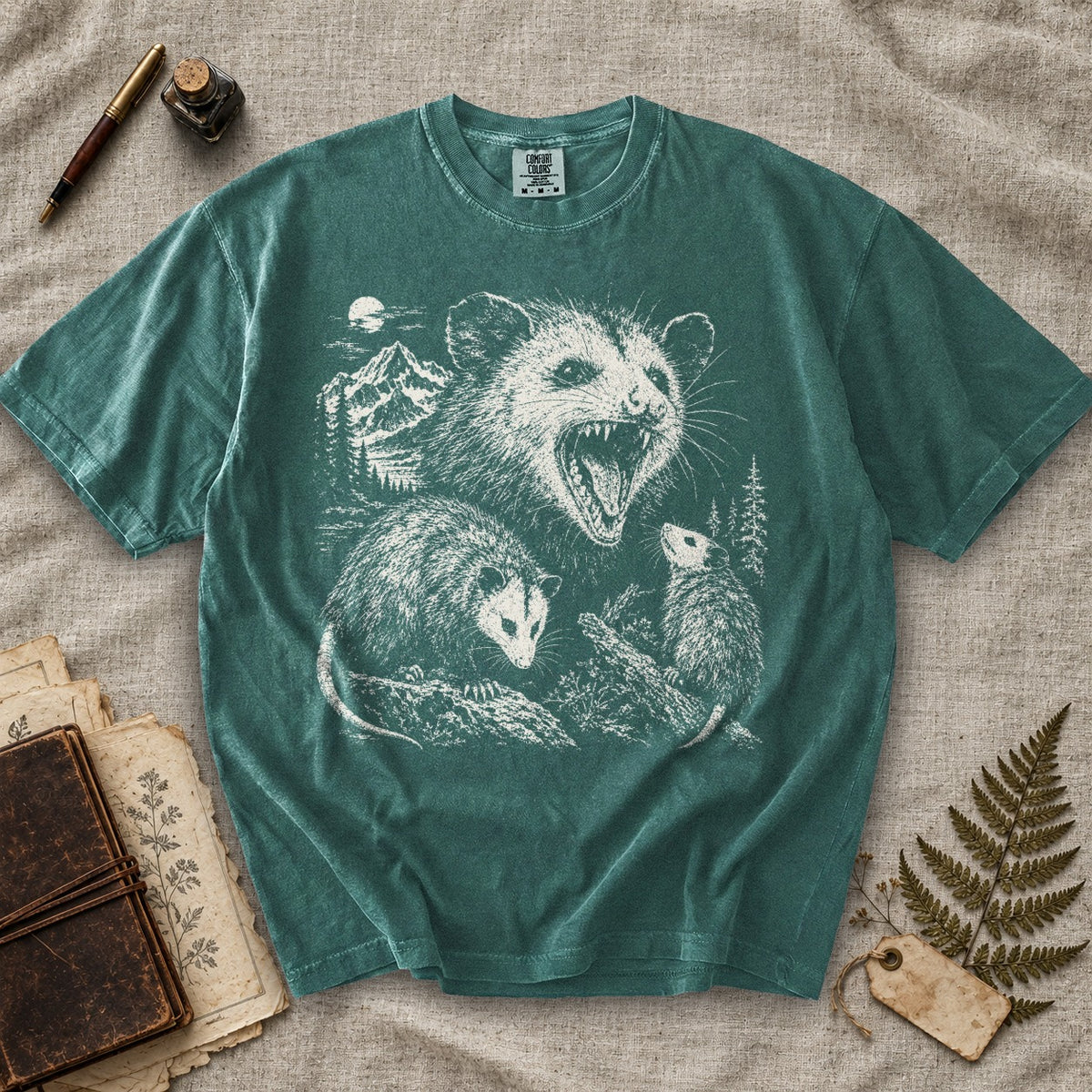 Feral Opossum Trio T-Shirt