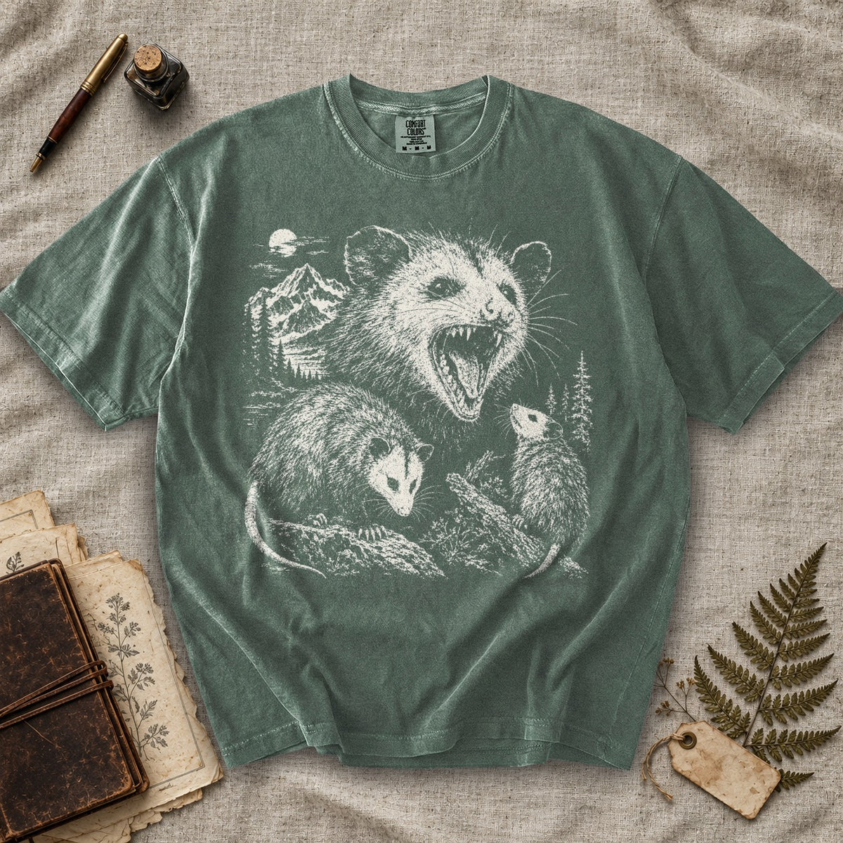 Feral Opossum Trio T-Shirt