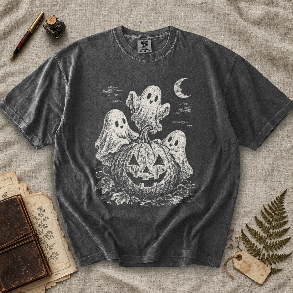 Ghosts and Pumpkin T-Shirt