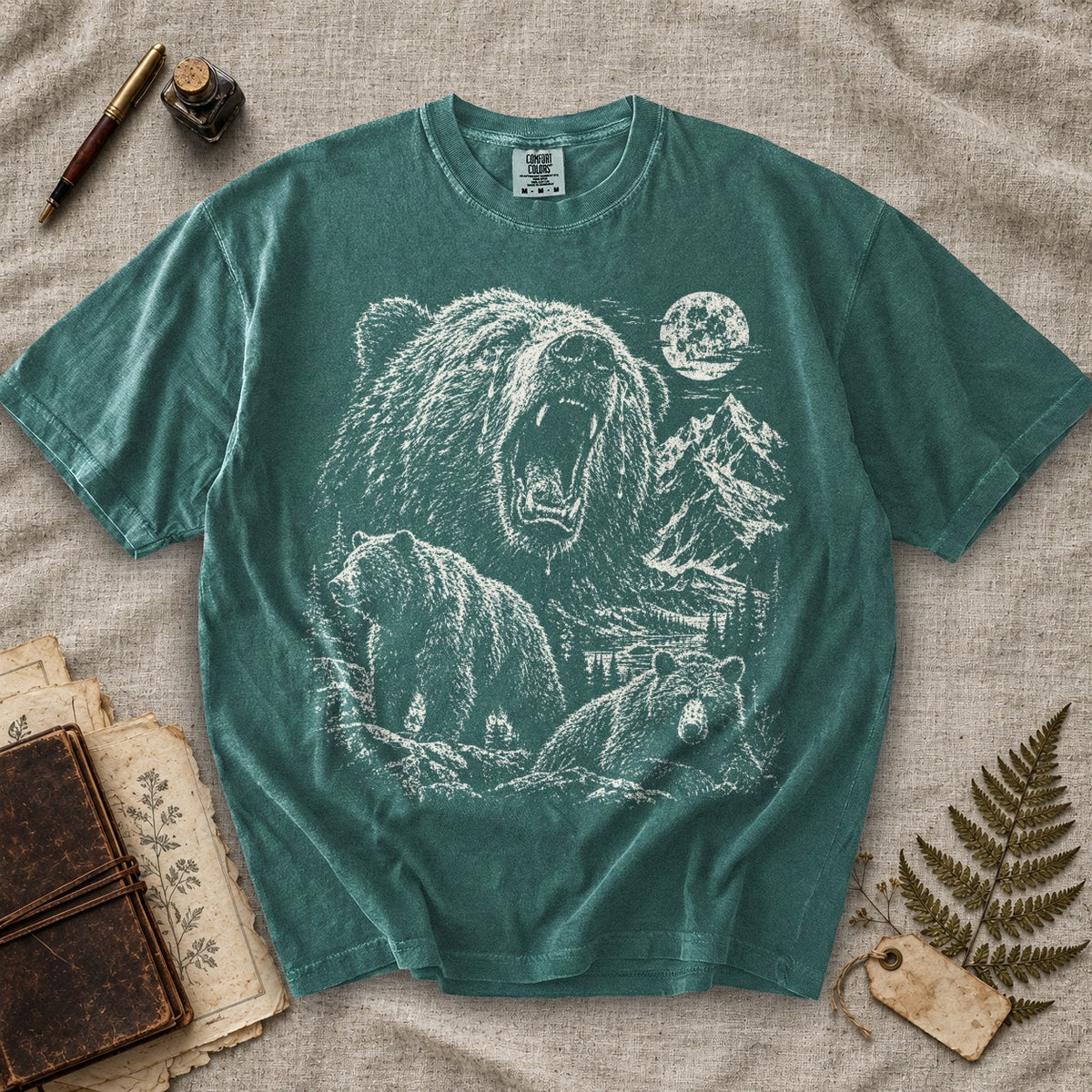 Weeping Bear Moon T-Shirt