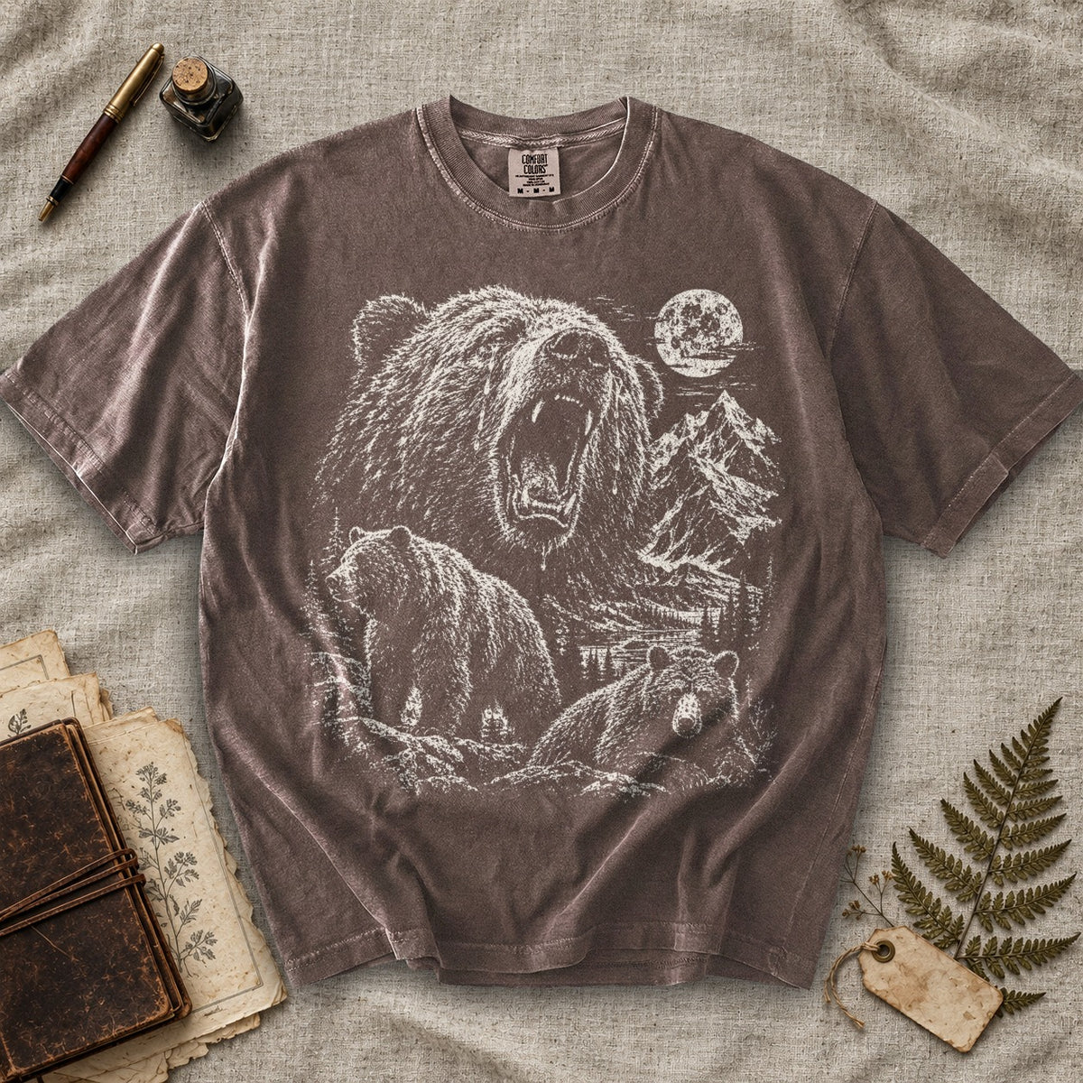 Weeping Bear Moon T-Shirt