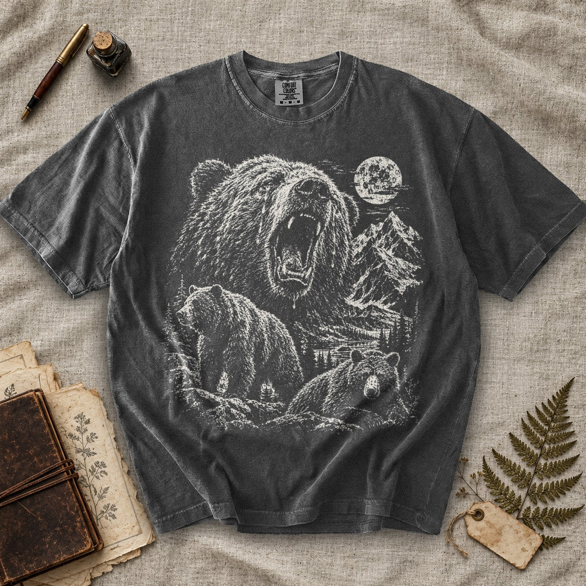 Weeping Bear Moon T-Shirt