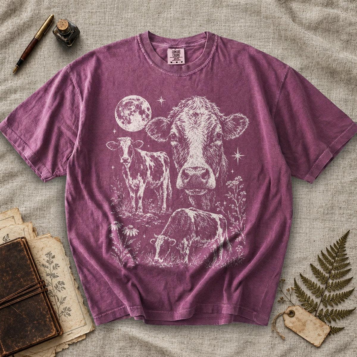 Cow Moon T-Shirt