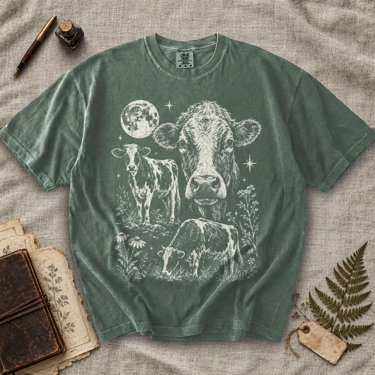 Cow Moon T-Shirt