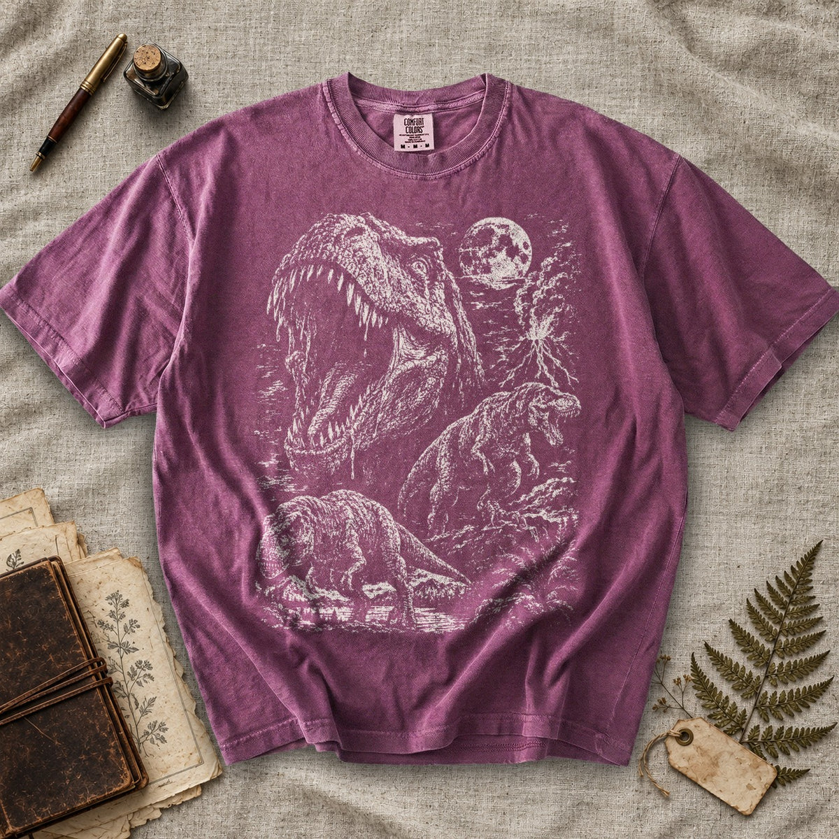 Weeping Dinosaurs Moon T-Shirt