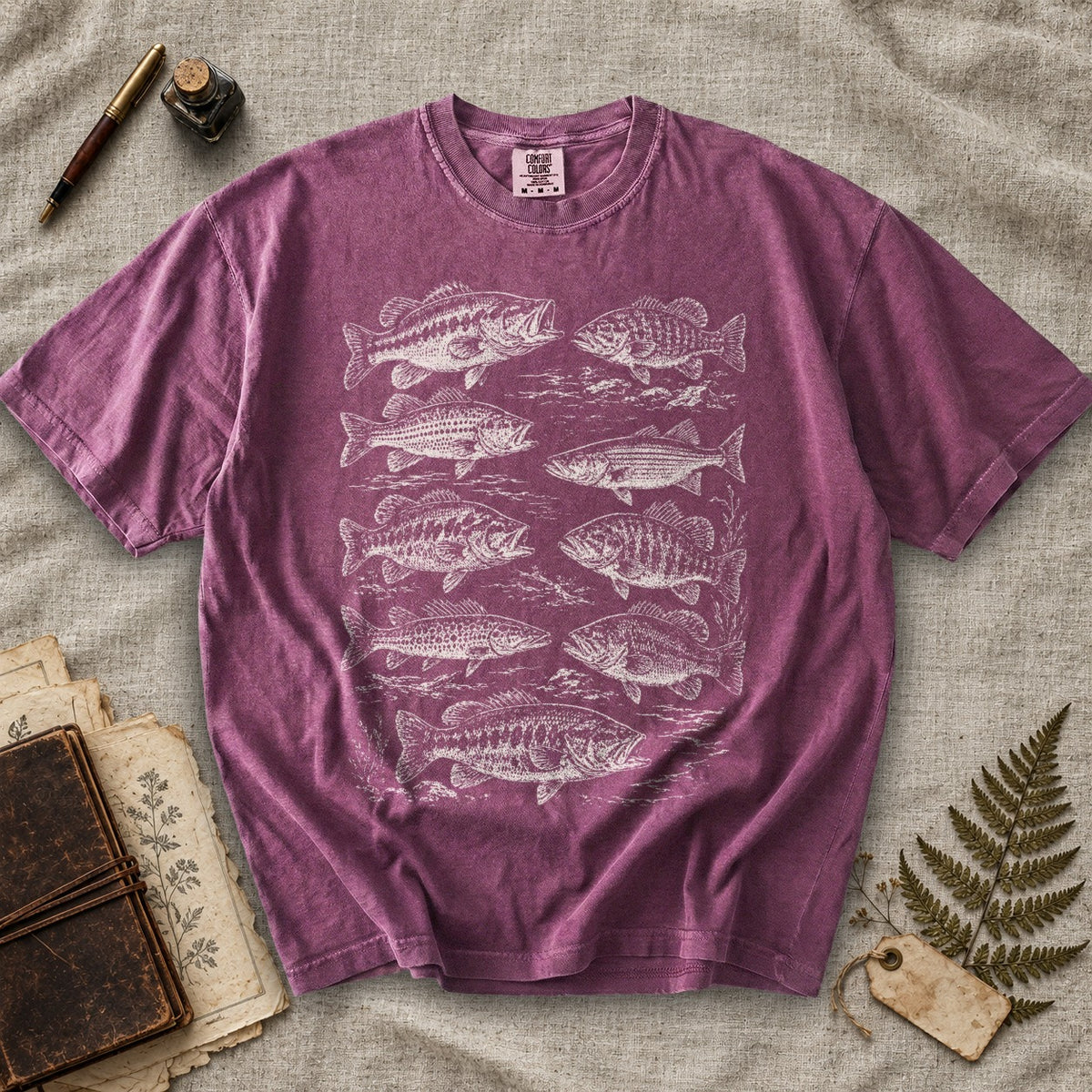 Bass Fish Collection T-Shirt