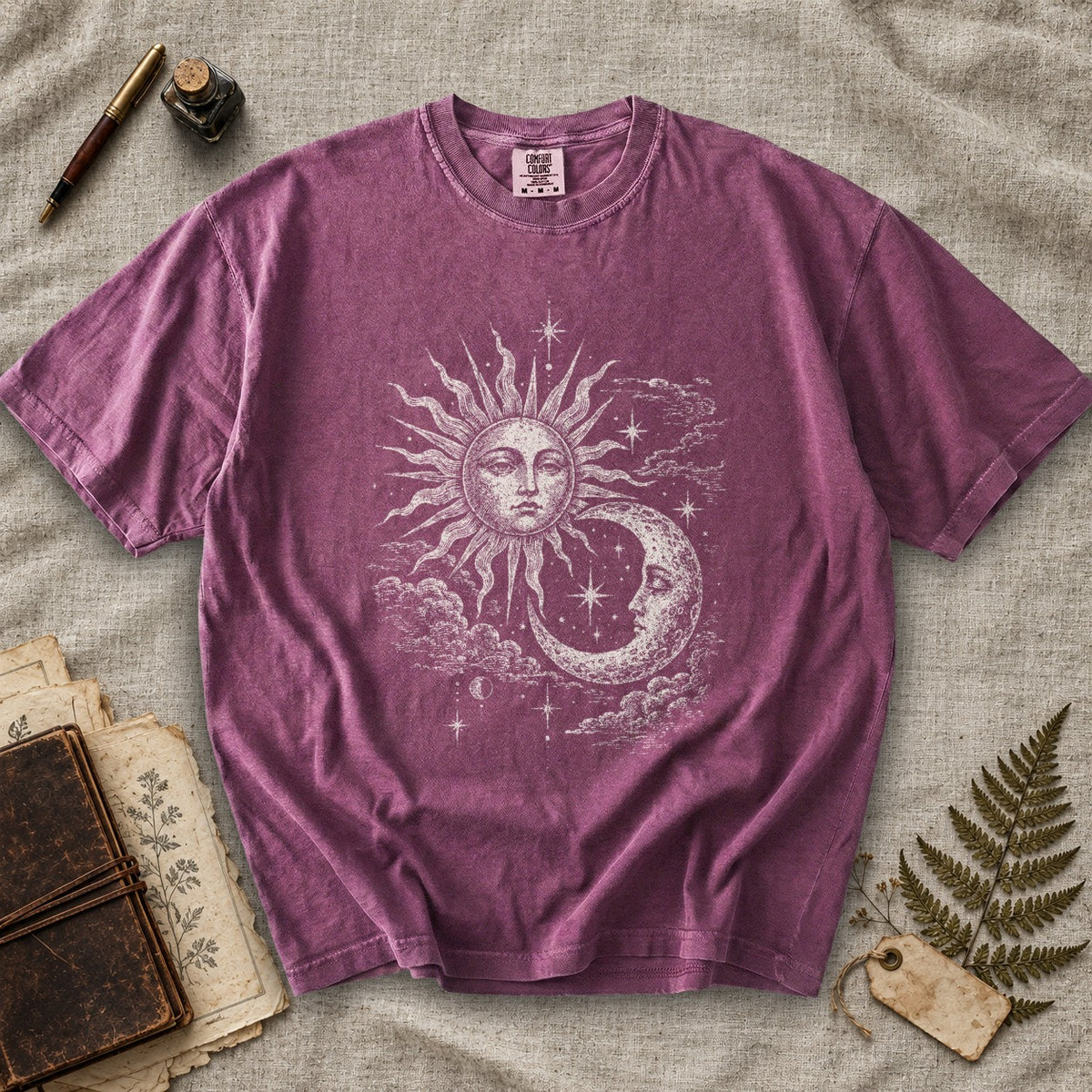 Boho Sun and Moon T-Shirt