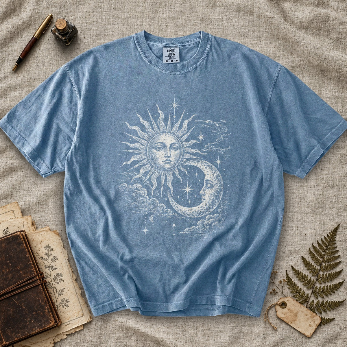 Boho Sun and Moon T-Shirt