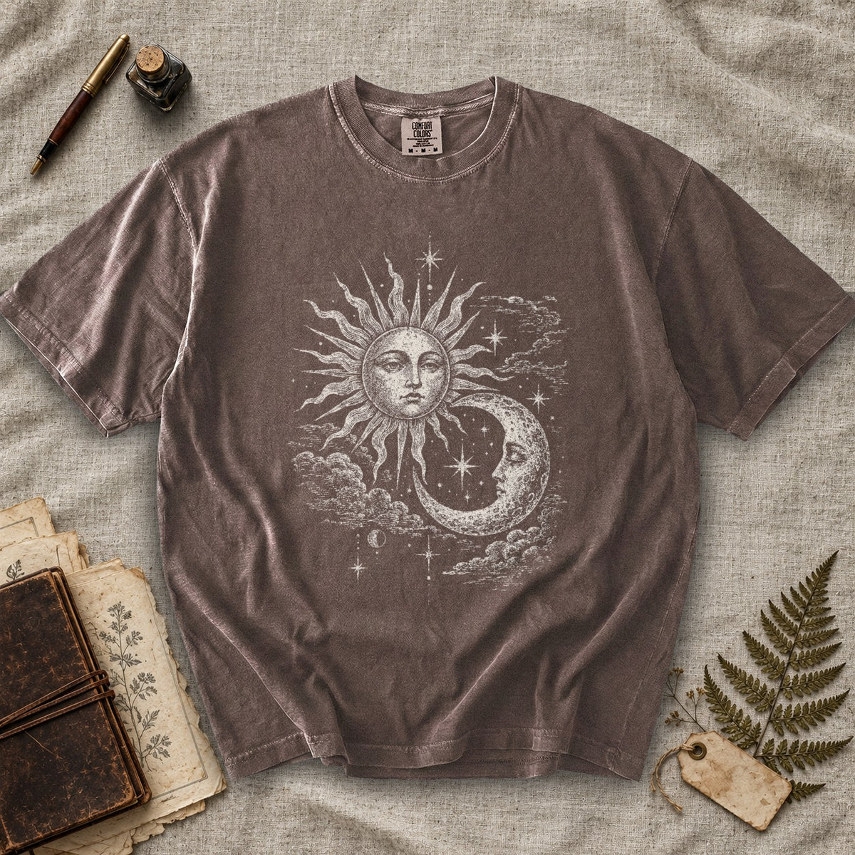 Boho Sun and Moon T-Shirt