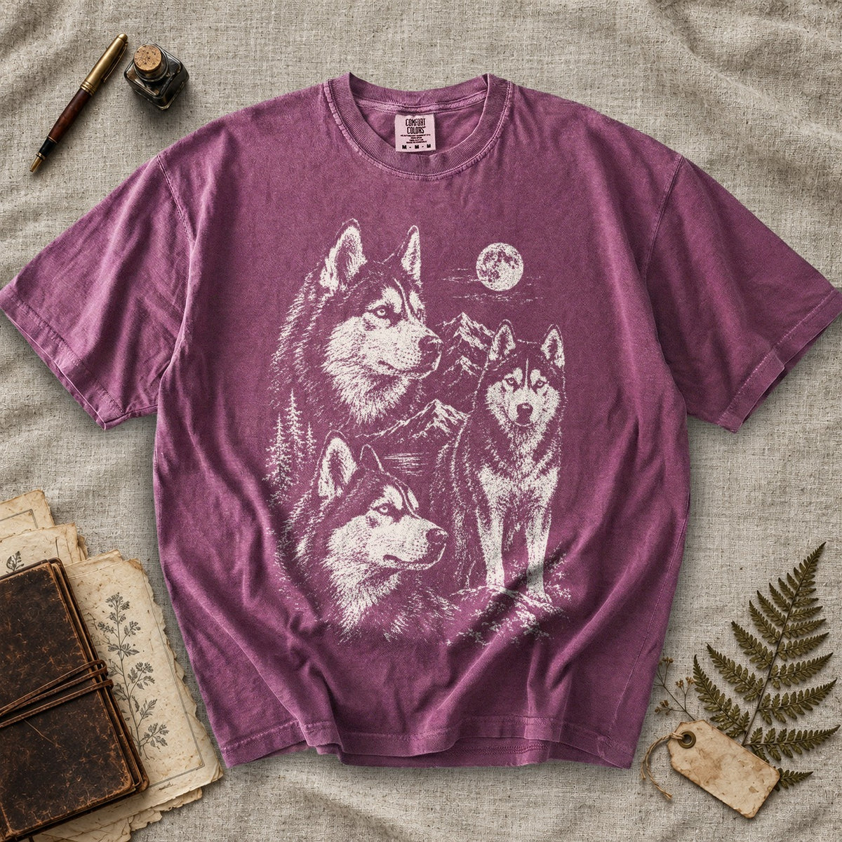 Husky Moonlight T-Shirt