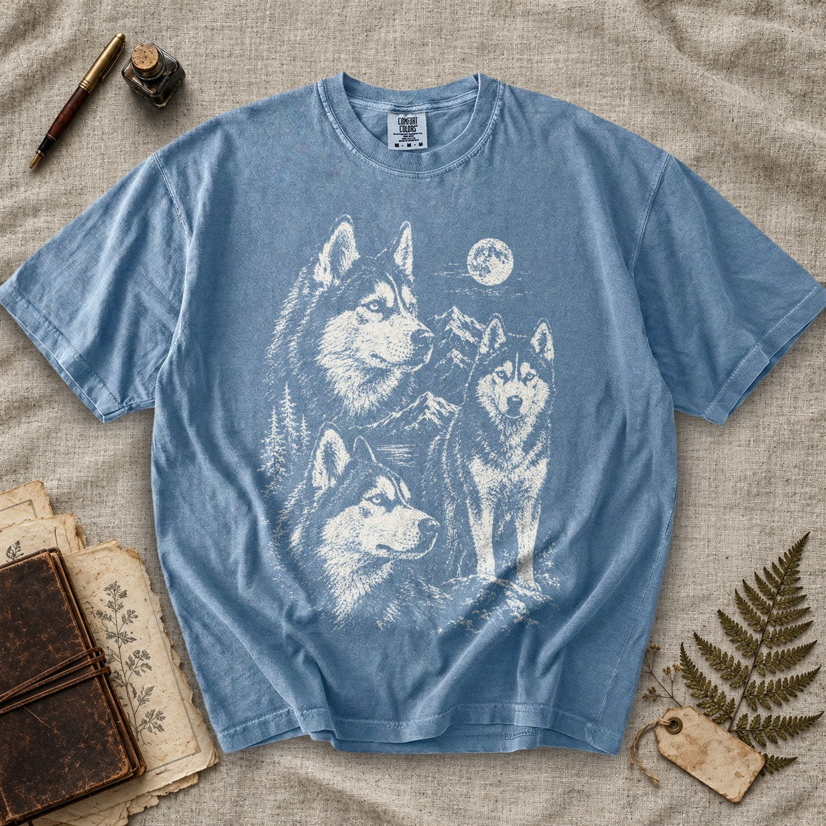 Husky Moonlight T-Shirt