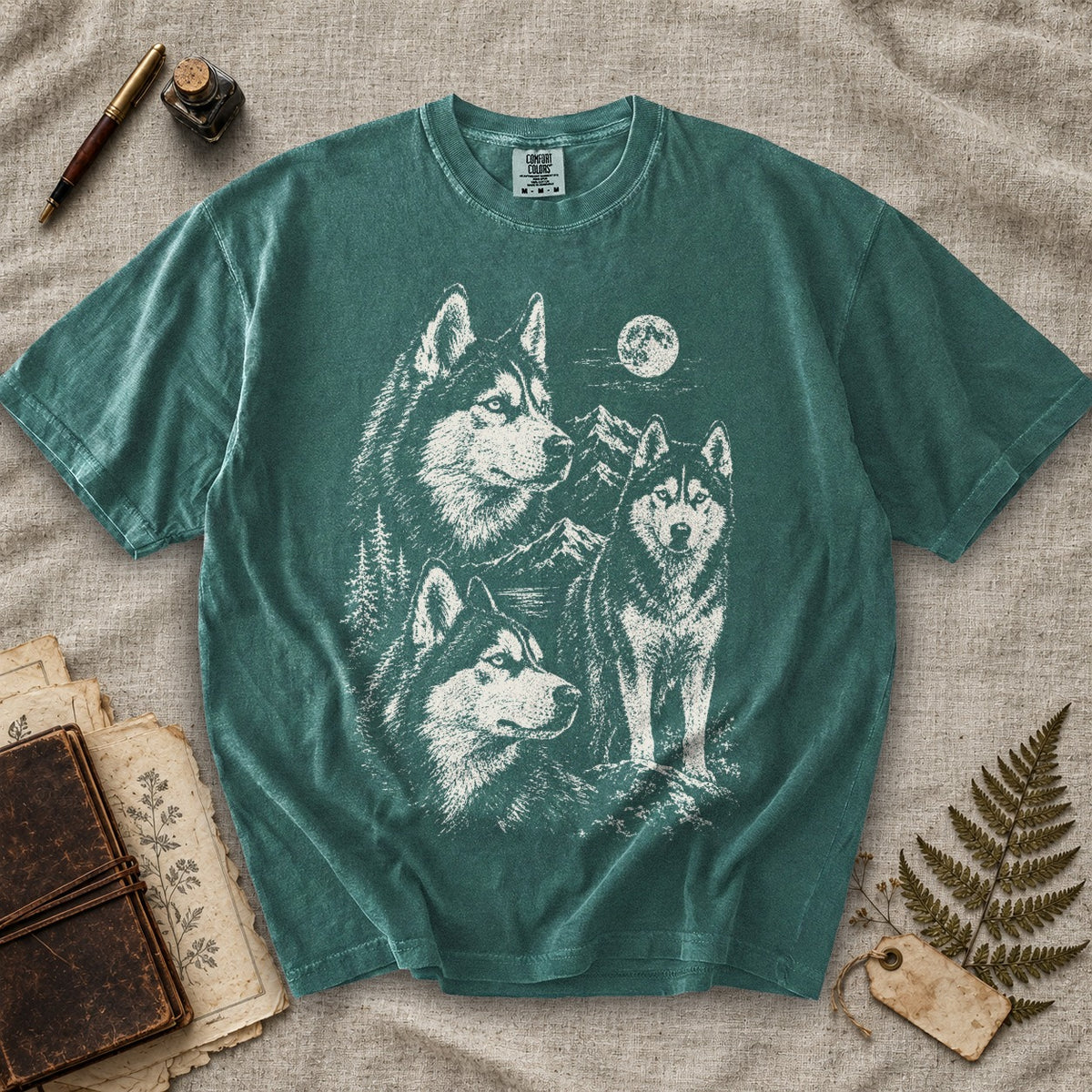 Husky Moonlight T-Shirt