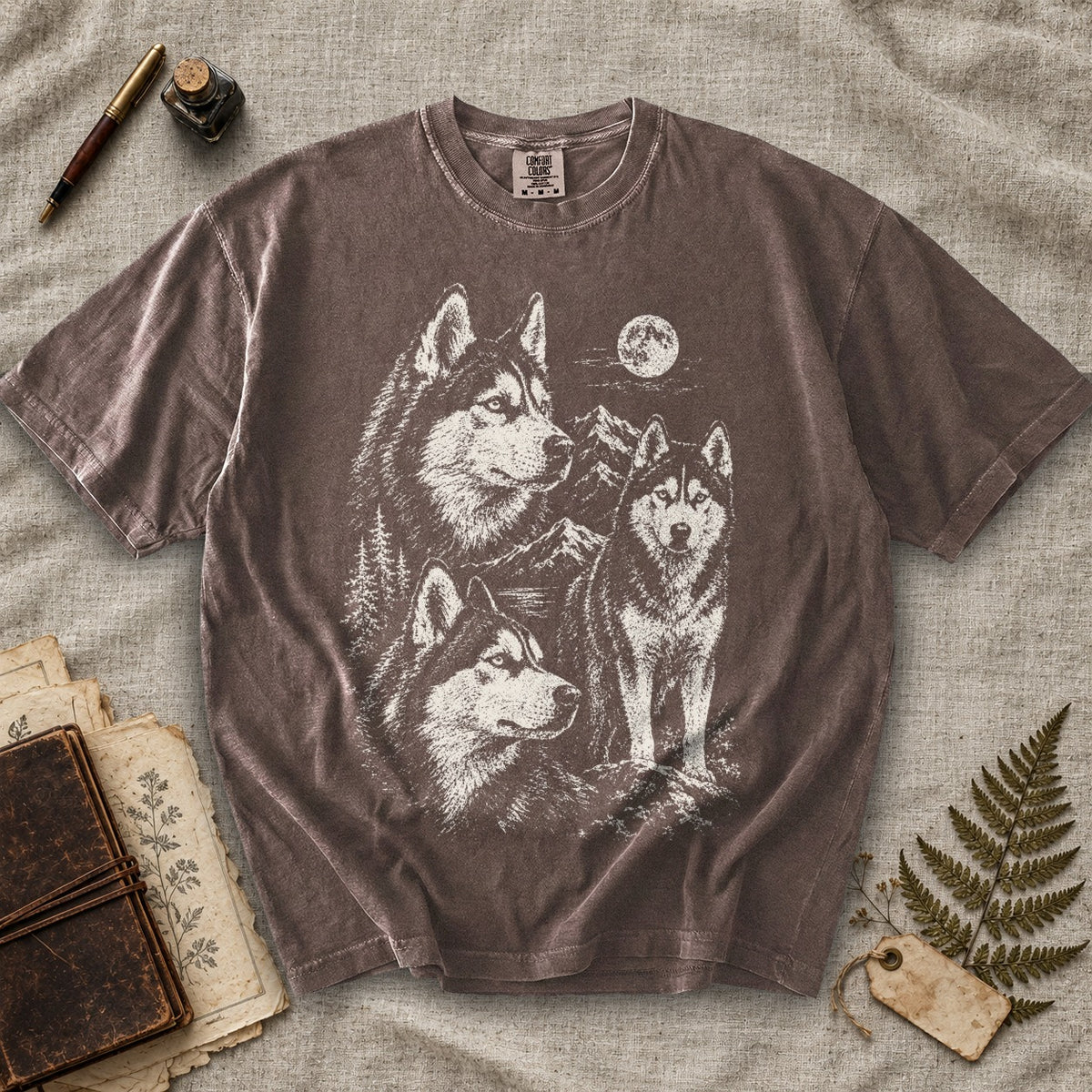 Husky Moonlight T-Shirt
