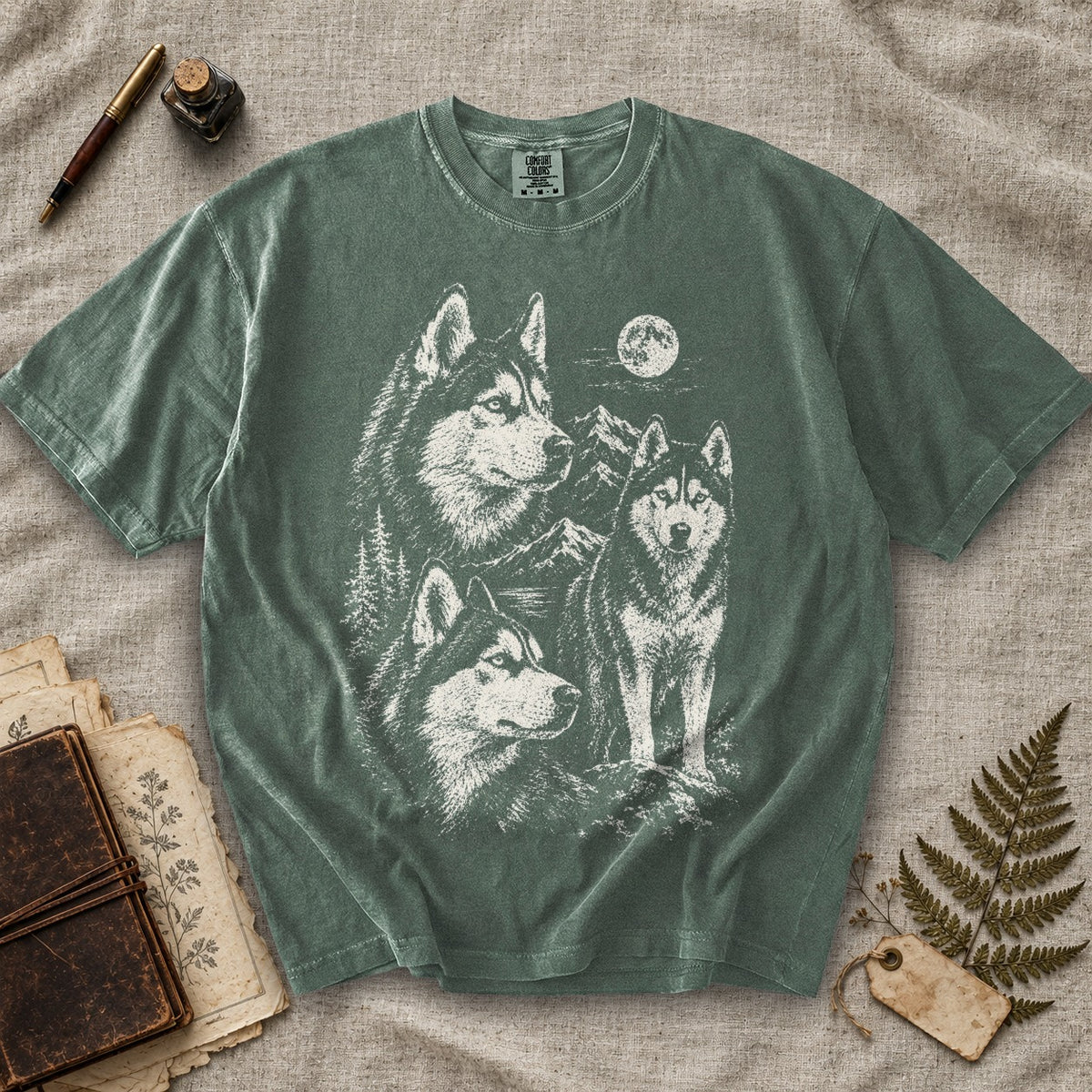 Husky Moonlight T-Shirt