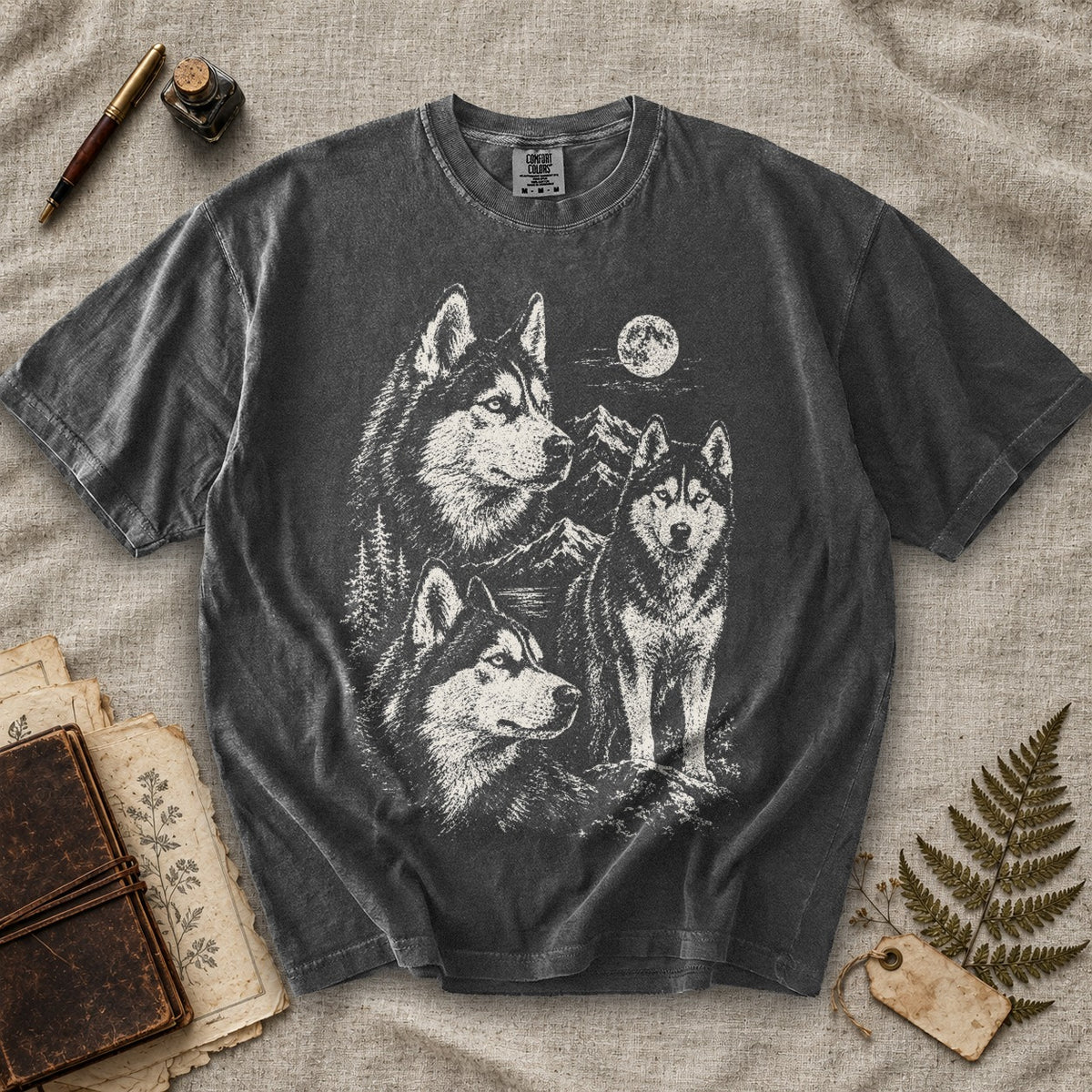 Husky Moonlight T-Shirt