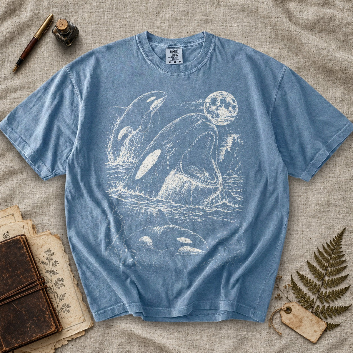 Weeping Orca Moon T-Shirt