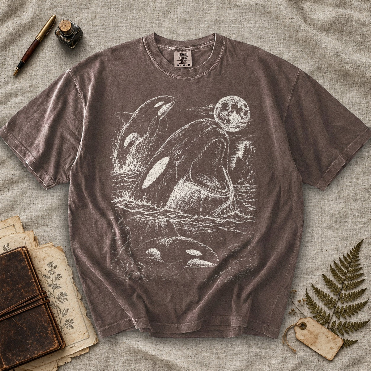 Weeping Orca Moon T-Shirt
