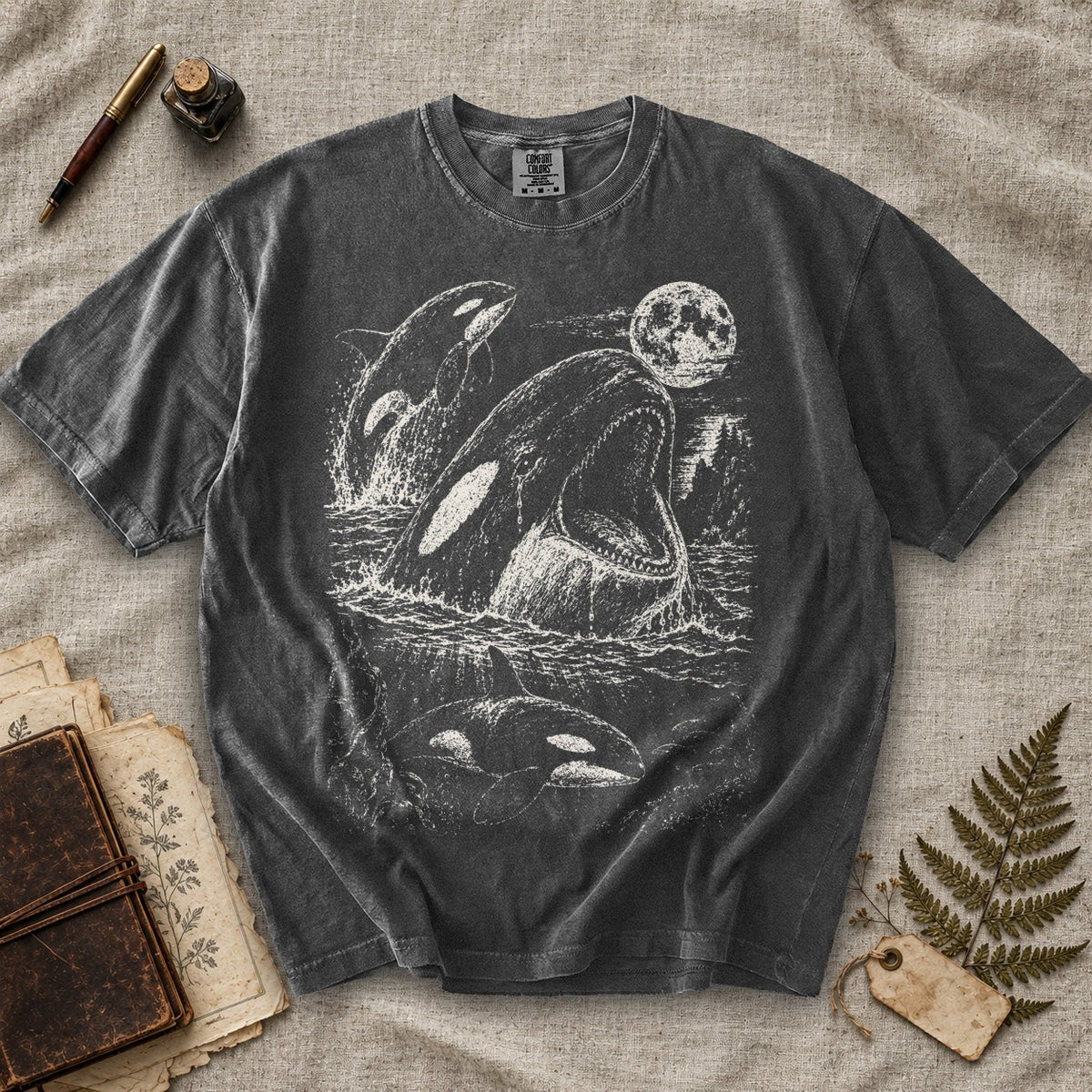 Weeping Orca Moon T-Shirt