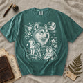 Shiba Inu Moon T-Shirt