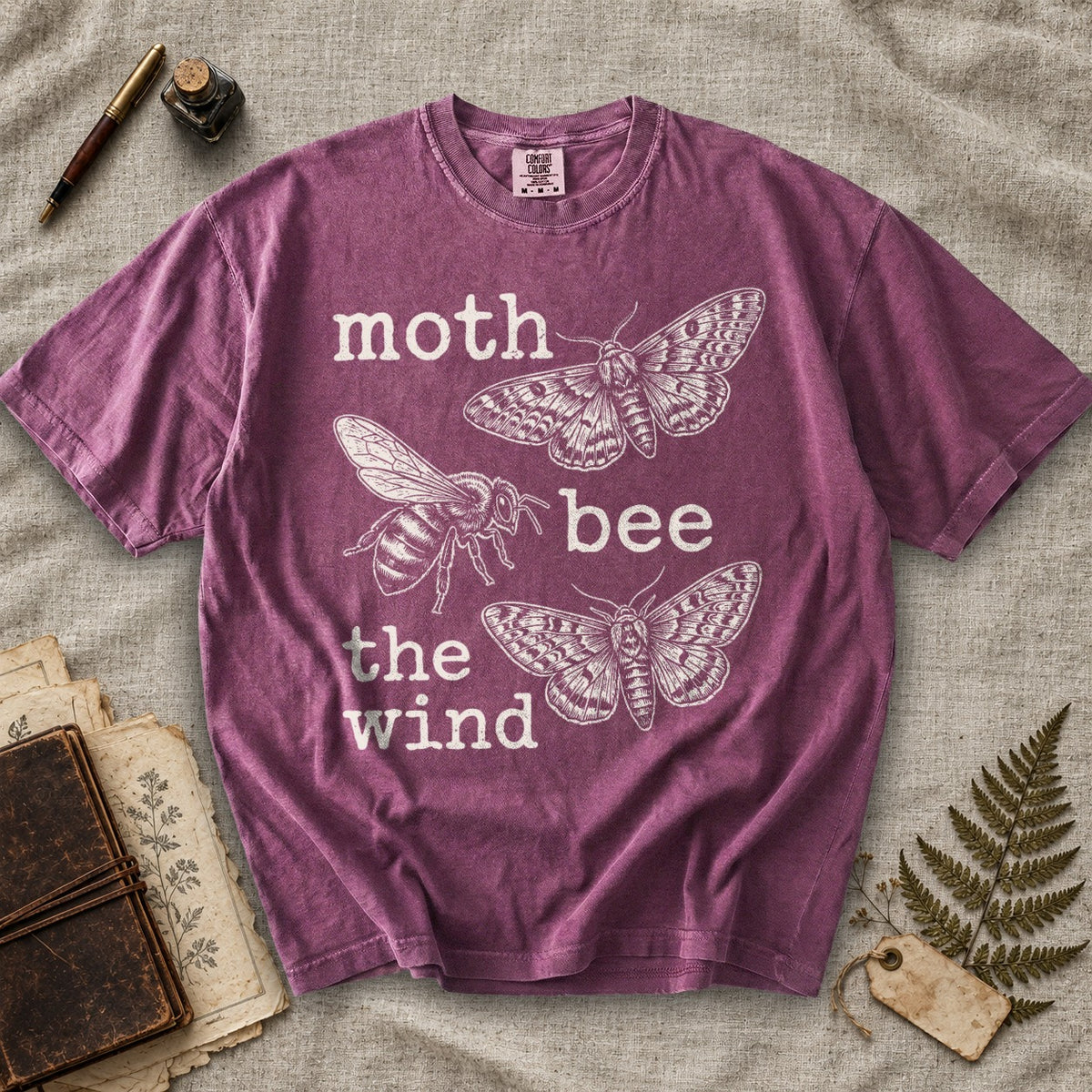 Moth Bee the Wind T-Shirt