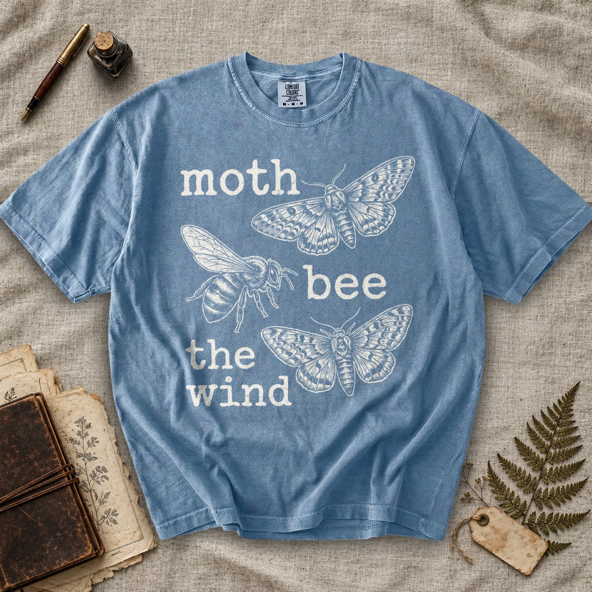 Moth Bee the Wind T-Shirt