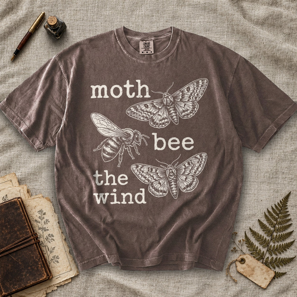 Moth Bee the Wind T-Shirt