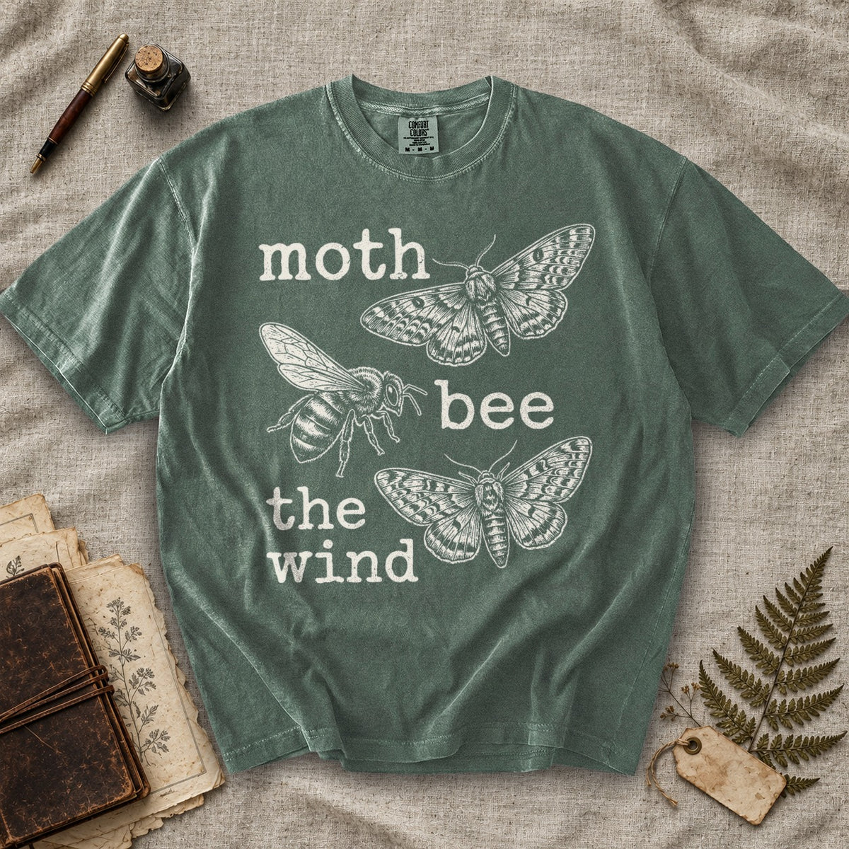 Moth Bee the Wind T-Shirt