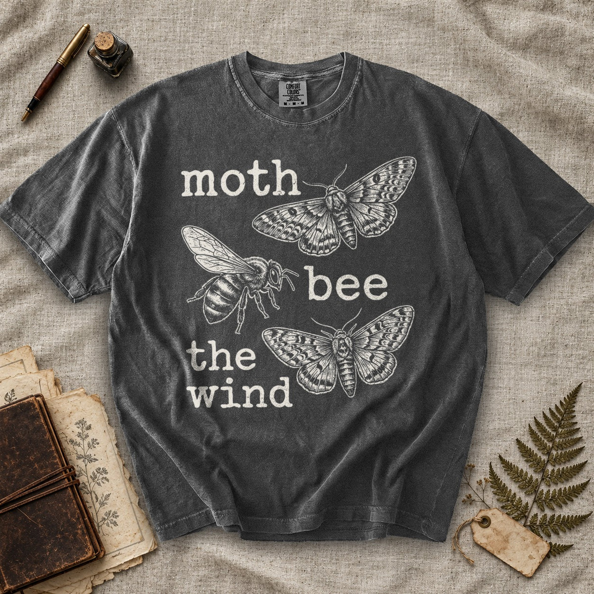 Moth Bee the Wind T-Shirt