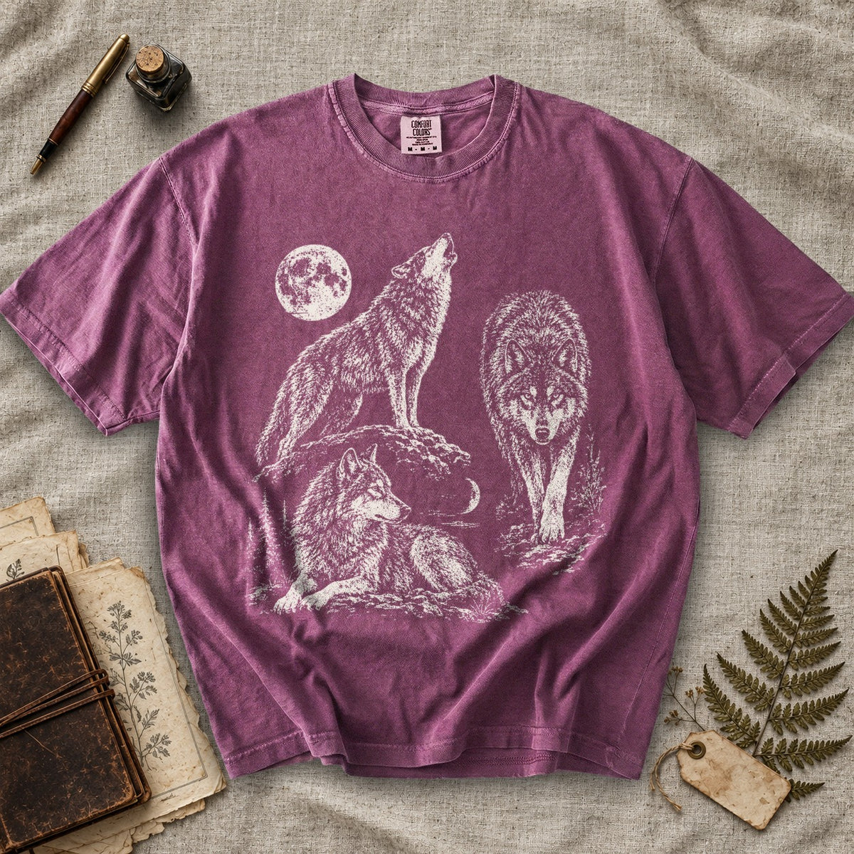 Howling Wolf Moon T-Shirt
