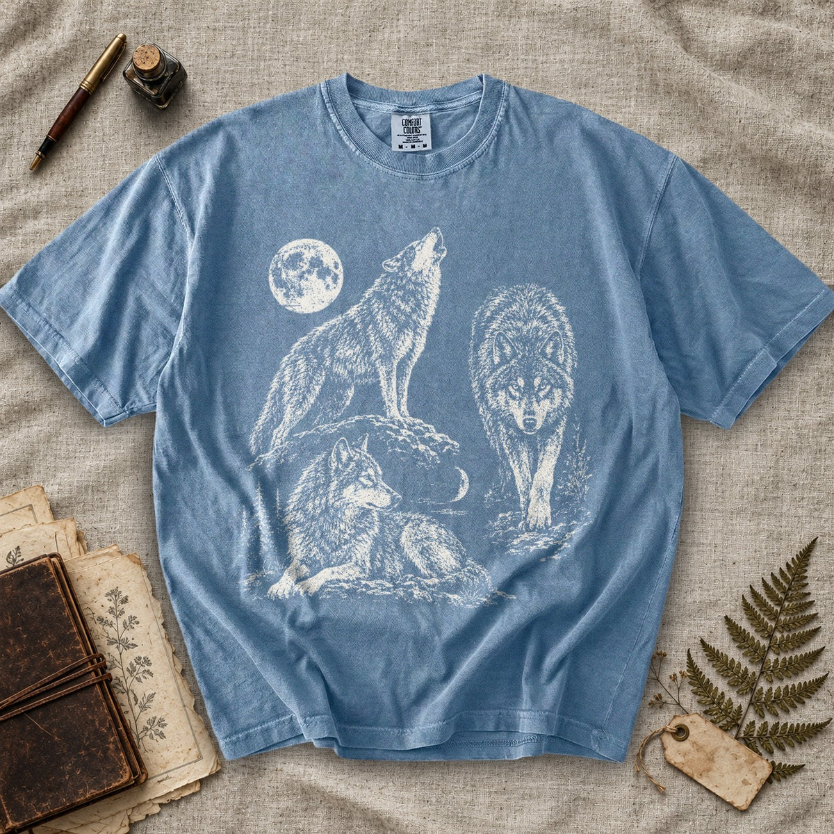 Howling Wolf Moon T-Shirt