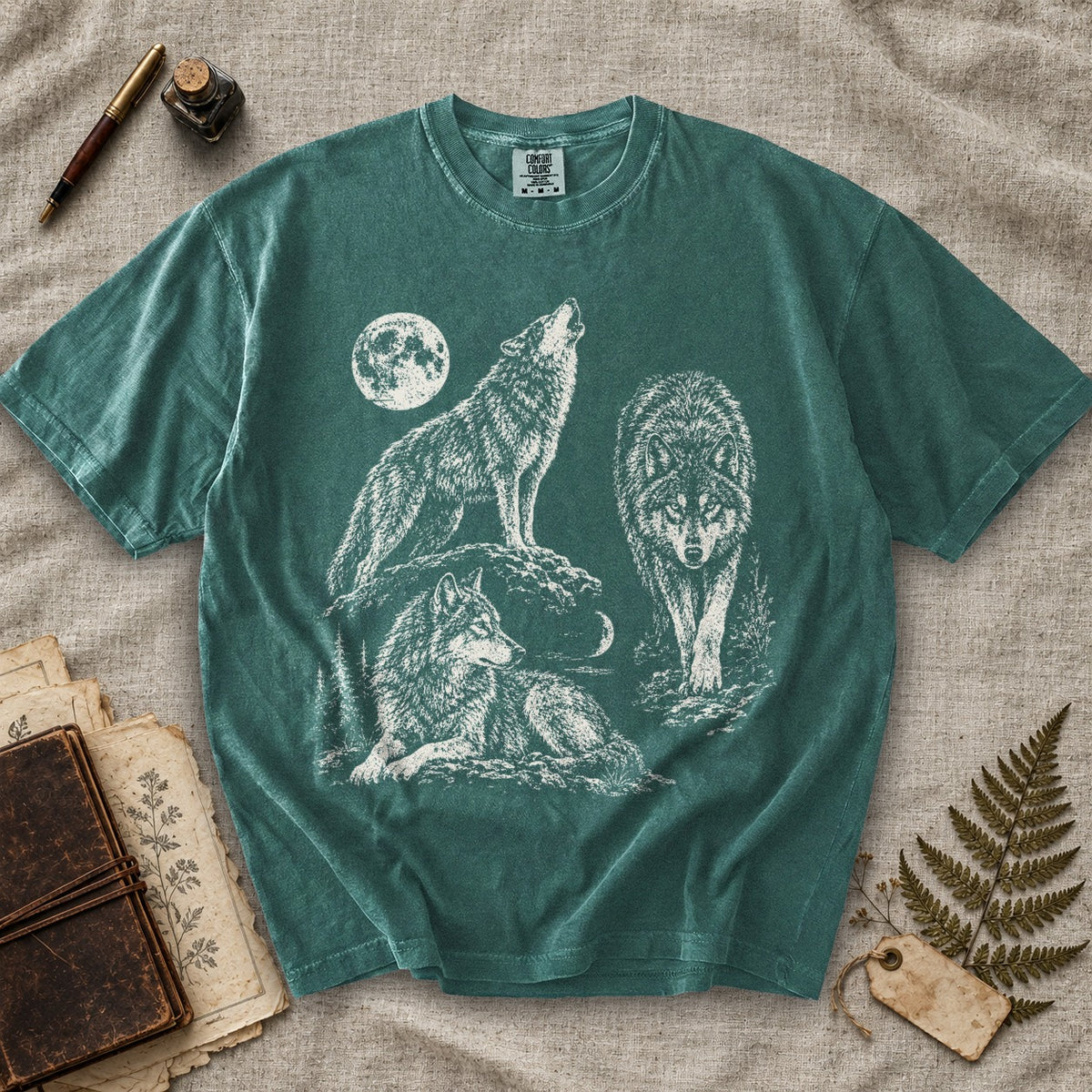 Howling Wolf Moon T-Shirt