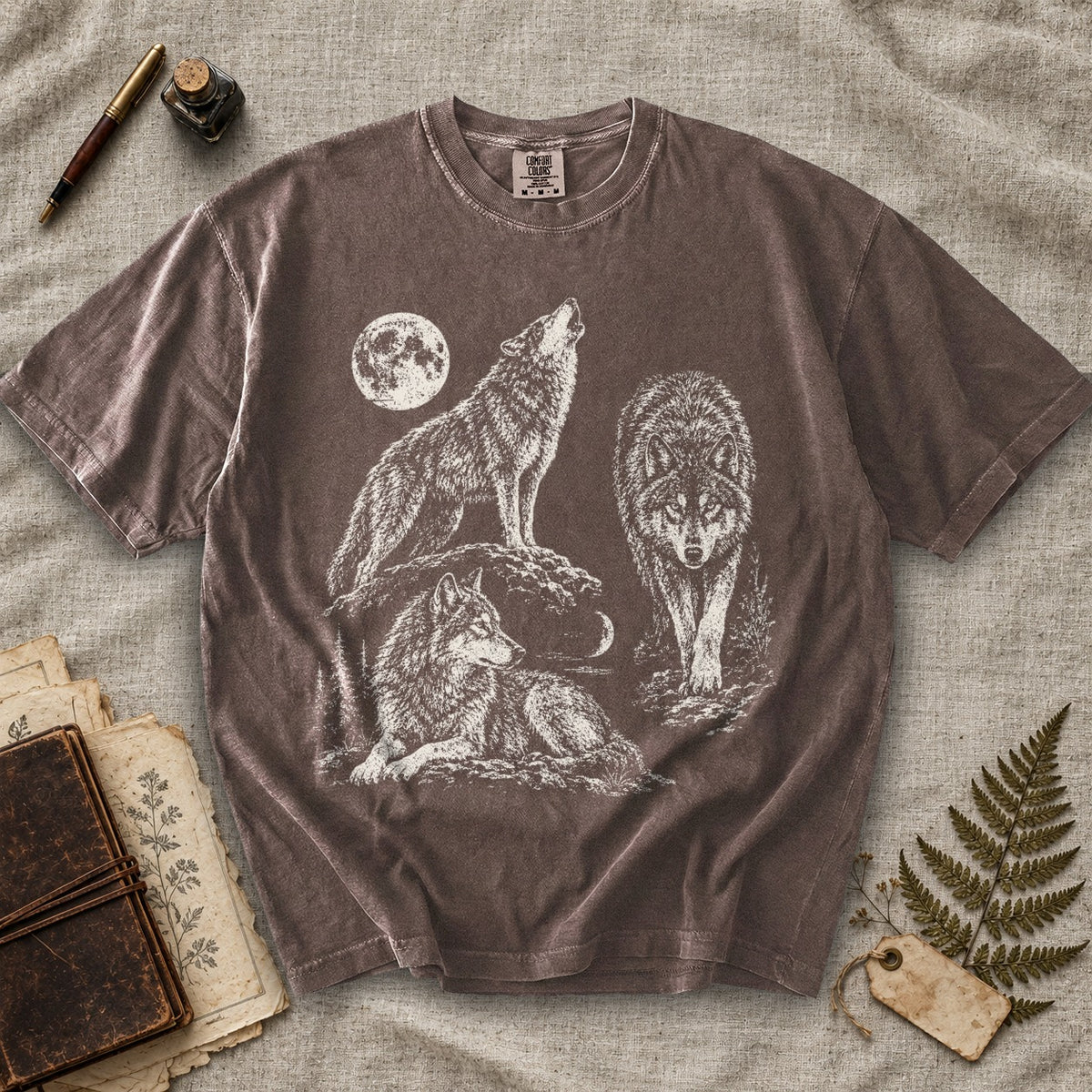 Howling Wolf Moon T-Shirt