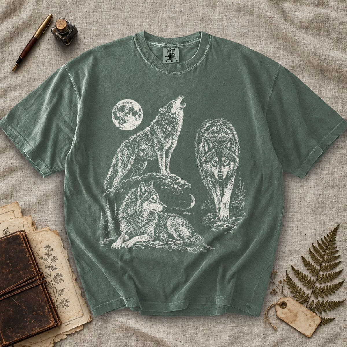 Howling Wolf Moon T-Shirt