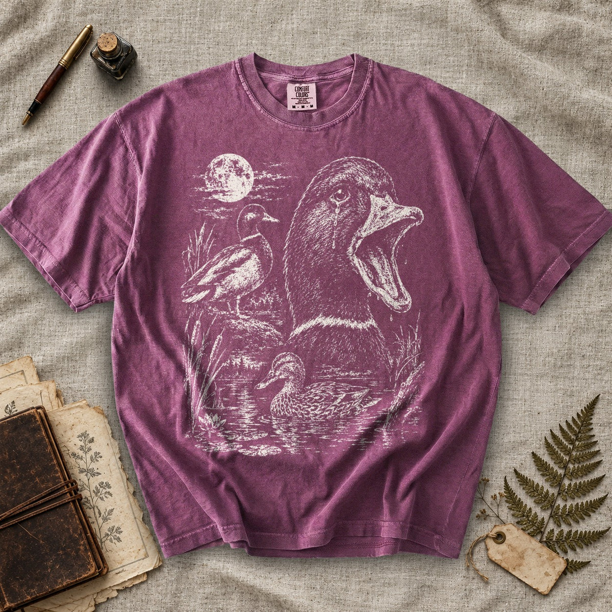 Weeping Mallard Moon T-Shirt