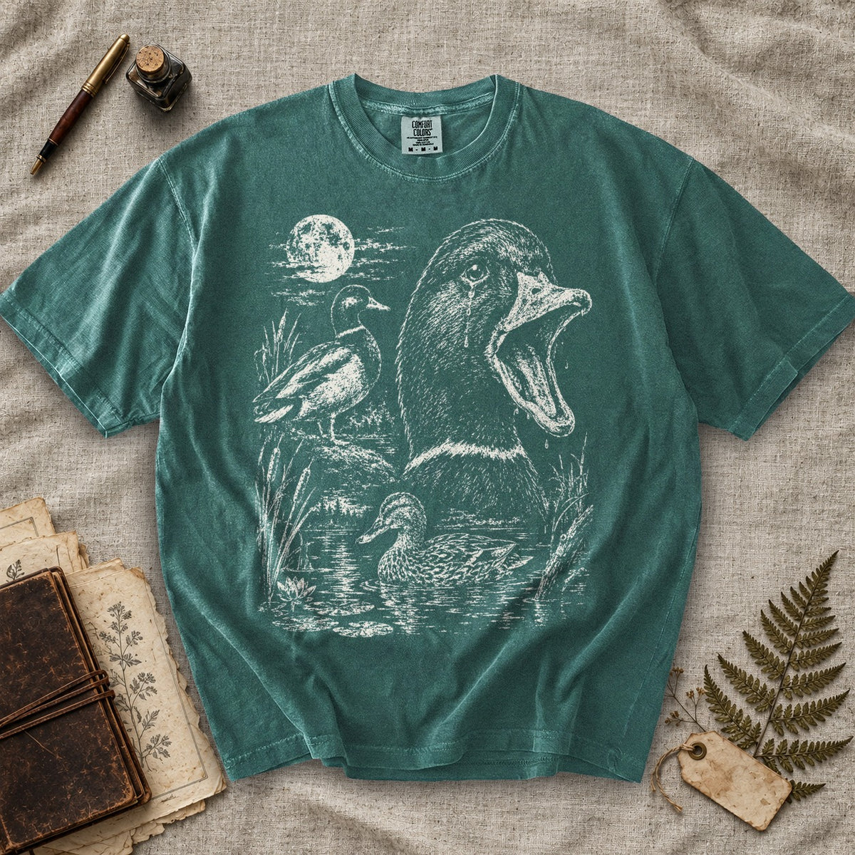 Weeping Mallard Moon T-Shirt