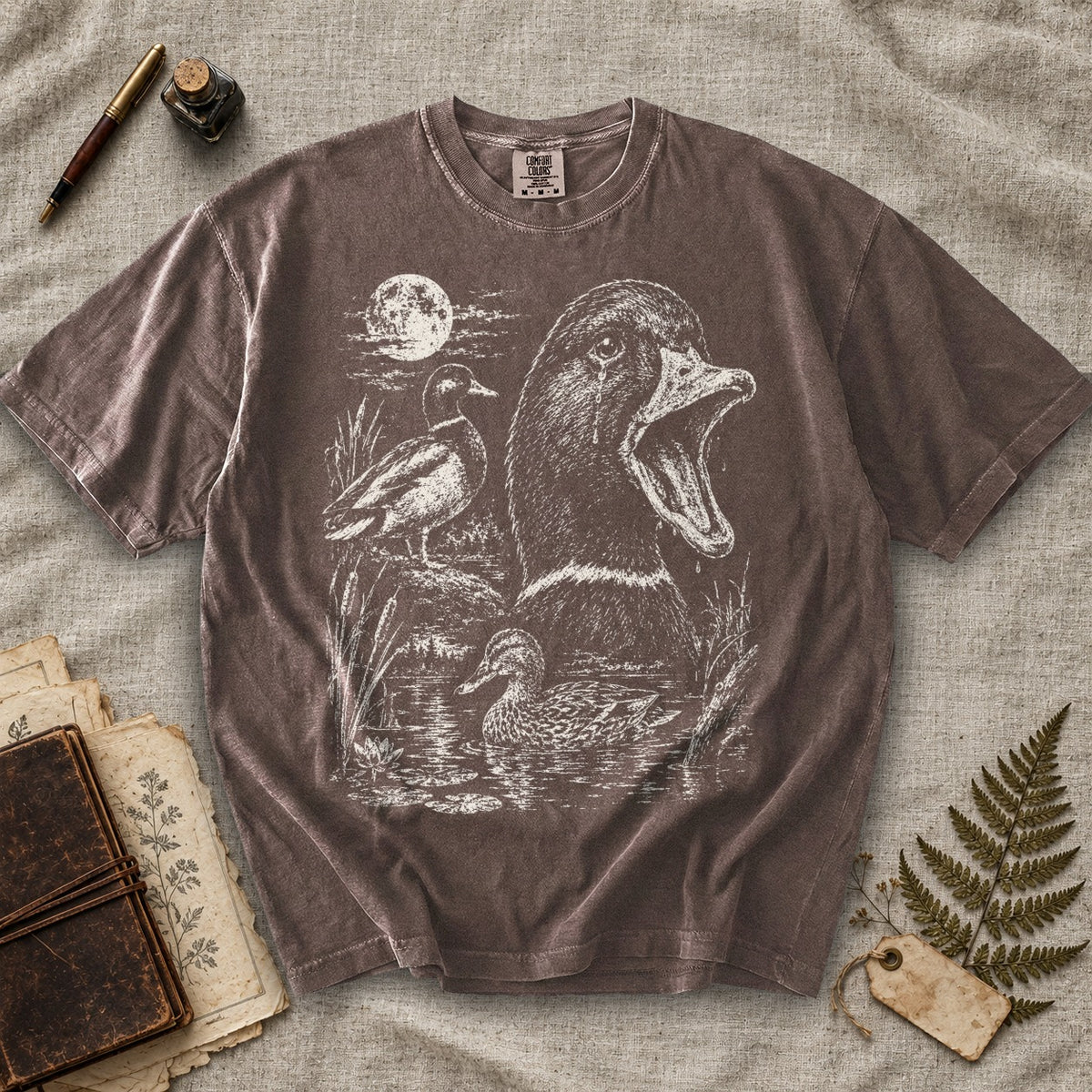 Weeping Mallard Moon T-Shirt