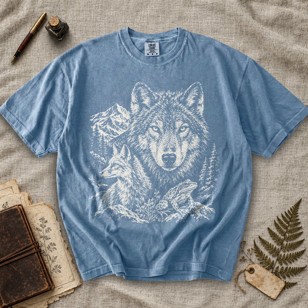 Wolf Fox and Toad T-Shirt