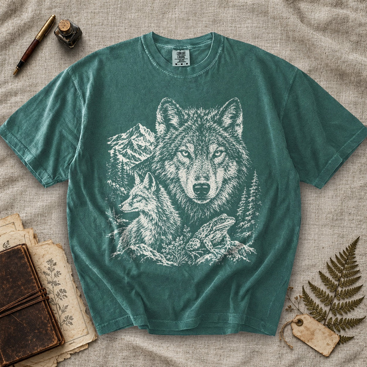 Wolf Fox and Toad T-Shirt