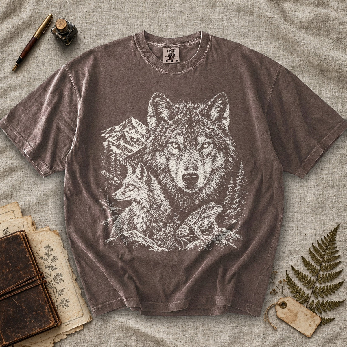 Wolf Fox and Toad T-Shirt