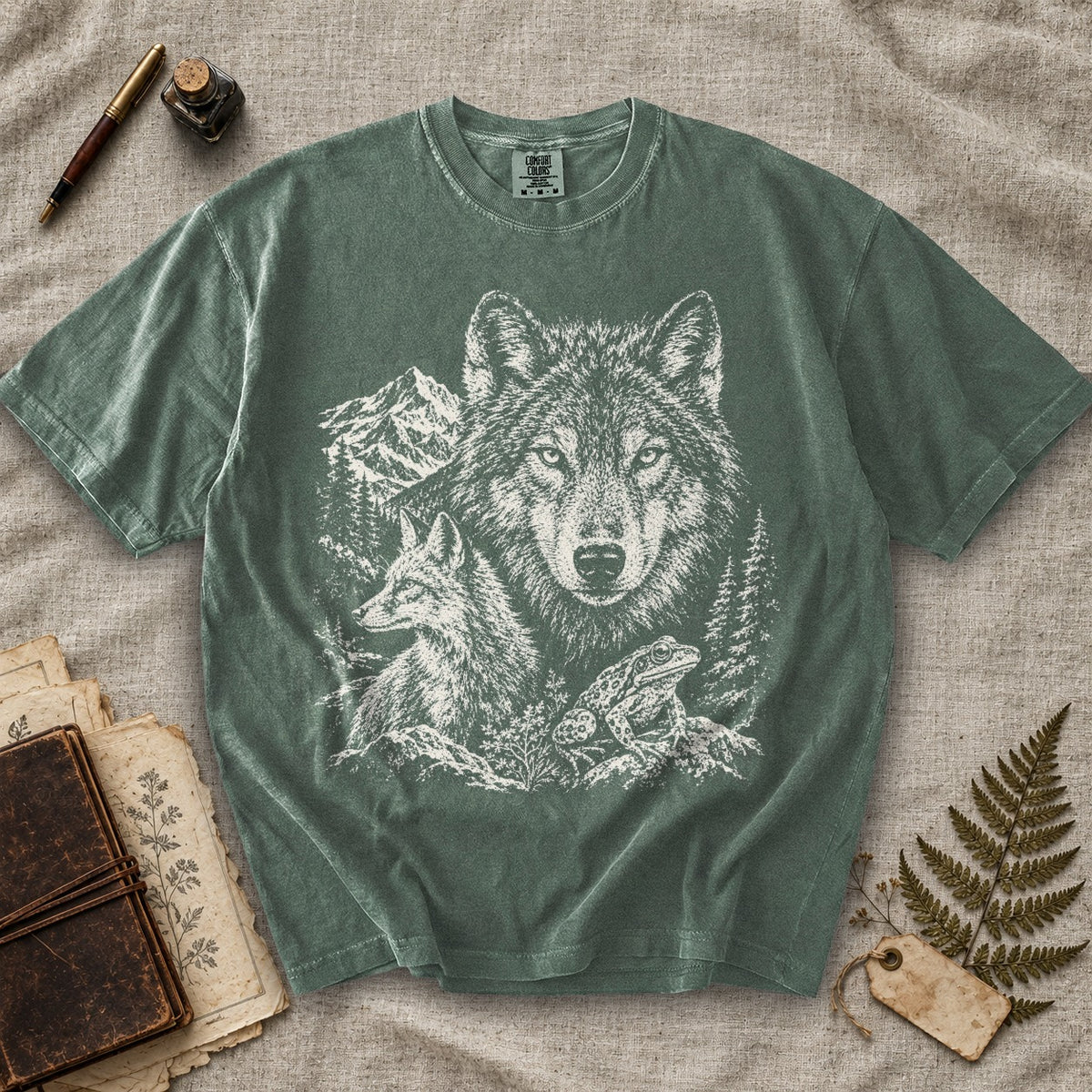 Wolf Fox and Toad T-Shirt