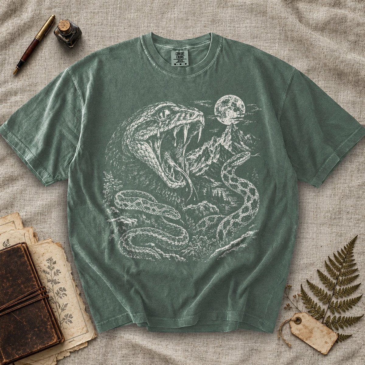 Weeping Snake Moon T-Shirt